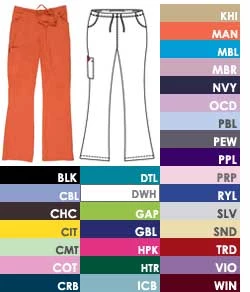 Pantalones de scrubs Everyday Scrub Dickies - Caqui - Pantalón cargo de campana.