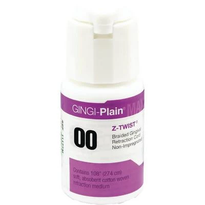 Gingi-Pak MAX Z-Twist Gingi-Plain MAX Z-Twist Gewebe - #00 Sehr dünn, schlicht, 100%