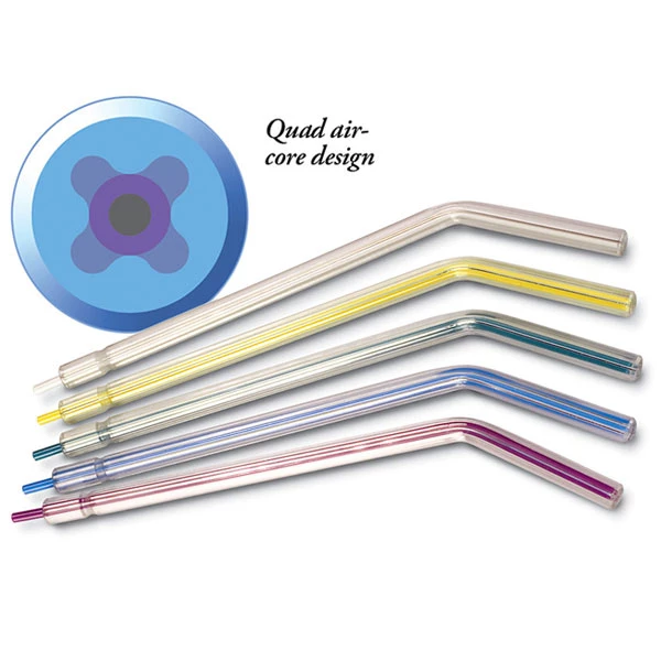 Crystal Tips Rainbow Mega Pack 3000/Pk. Punte monouso per siringa aria-acqua.