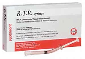 R.T.R. Syringe, Resorbable Tissue Replacement, Synthetic Bone Grafting