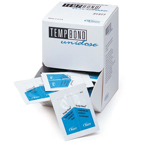 Temp-Bond Unidose Packets - Zinc Oxide Eugenol Temporary Cement, 50 - 2.4 Gm