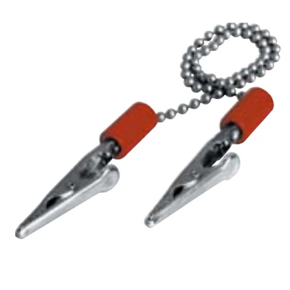 Soportes para servilletas dentales Buffalo - 14 pulgadas, funda azul, con cadenas de metal resistentes.
