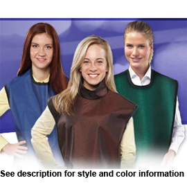 Collar tiroideo sin plomo Flow X-Ray para delantal de adulto, 5" x 27", frente de vinilo. Collar tiroideo sin plomo Flow X-Ray para delantal de adulto, 5" x 27", frente de vinilo.