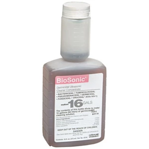 BioSonic Germicidal Ultrasonic Cleaner Concentrate 16 oz. Dilution ratio BioSonic Germicidal Ultrasonic Cleaner Concentrate 16 oz. Dilution ratio