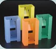 Soporte/Dispensador de Guantes Plasdent, Verde Esmeralda, 5-3/4" An x 10" Al x 3-3/4" Prof.