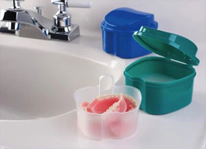 Dr. Fresh Premium Denture Bath, All-in-one Solution for soaking & storing one Dr. Fresh Premium Denture Bath, All-in-one Solution for soaking & storing one