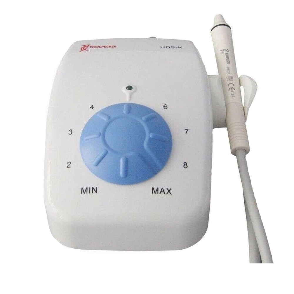 Escalador ultrasónico piezoeléctrico dental Woodpecker, kit individual. Incluye: