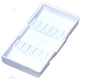 Shen Plastic Instrument Tray, Hold up to 6 Instruments, Heavy Gauge, Autoclave