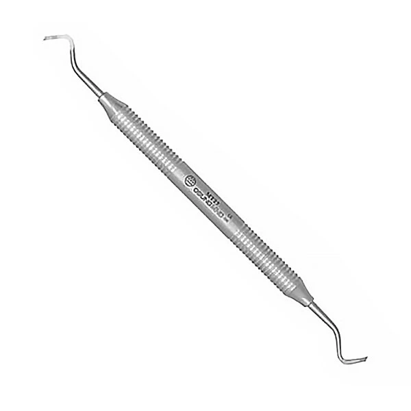 Osung Distal MT26 Recortador de márgenes dentales con mango de acero inoxidable.