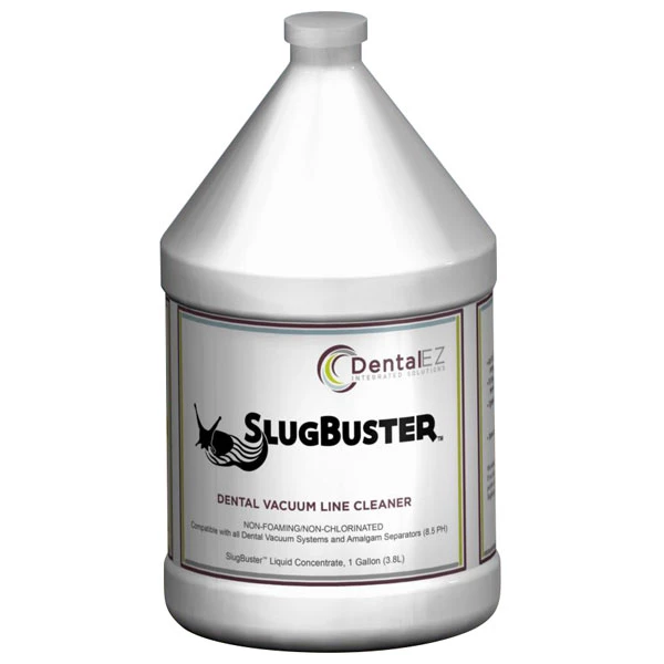 SlugBuster Dental Vacuum Line Cleaner - Liquid, 1 Gallon. Non-Foaming SlugBuster Dental Vacuum Line Cleaner - Liquid, 1 Gallon. Non-Foaming
