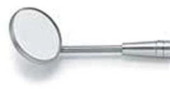 Specchio dentale Osung #5, gambo semplice, specchio a superficie piana. Scatola da 12 specchi.