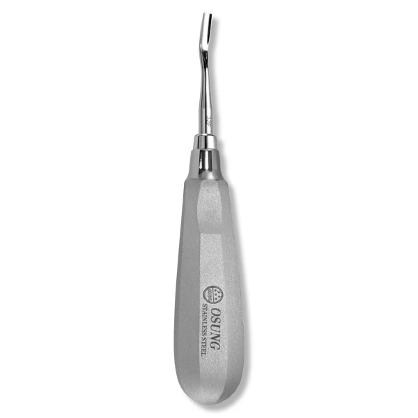 Osung Dental Elevator, E 32F, Tip 4.3mm width, for upper and lower cuspids. Our