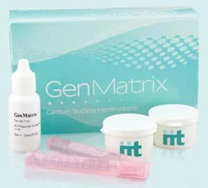 GenMatrix GenMatrix - Solfato di Calcio Emidrato di Grado Medico, kit da 2 grammi
