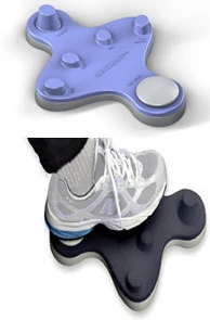 Dental R.A.T 2.0 Hands-Free Foot-Control Device, Black. For Perio Charting
