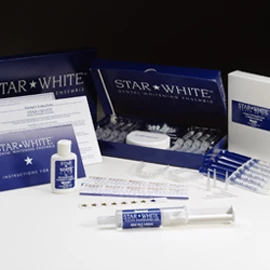 Star White Lite - 10% Carbamide Peroxide Bleaching System. Contains: 35 gram