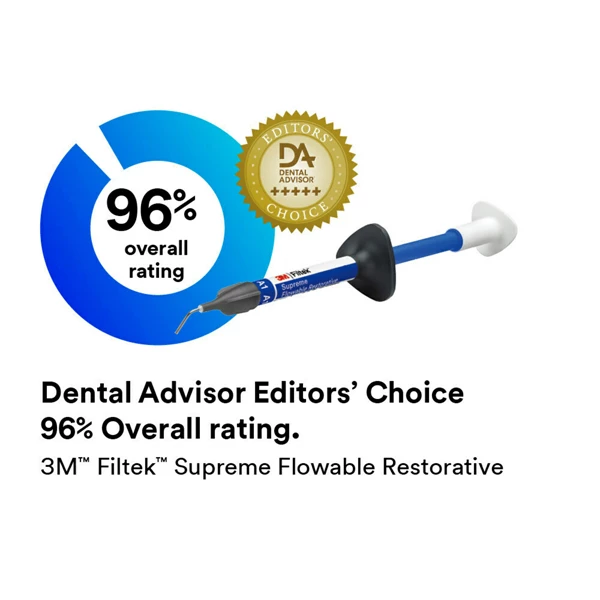 Jeringas Filtek Supreme Ultra Flow A3, restaurador fluido. Caja de 2 - 2 g.