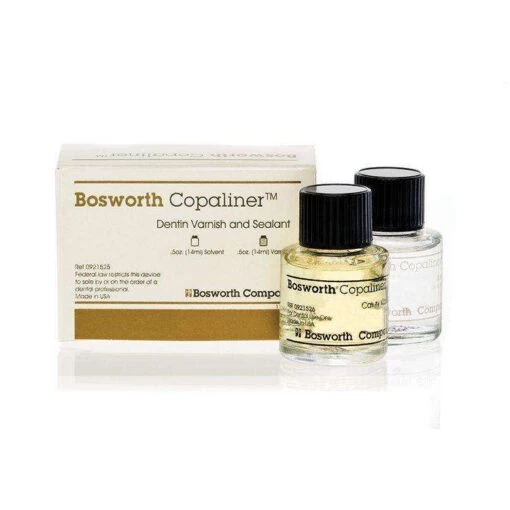 Copaliner Cavity Varnish and Thinner / Solvent, Complete Kit: 1/2 oz. each