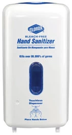 Clorox Anywhere "Touchless" Dispenser. Hand Sanitizer Wall Mount Dispensing
