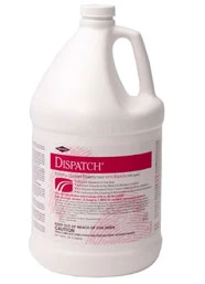 Desinfectante hospitalario Dispatch con blanqueador, 128 oz. (1 galón) recarga.