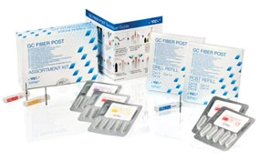 GC Fiber-Post-Bohrer 1,4 mm Nachfüllung. Radiopake ästhetische Stifte, Einzelbohrer.