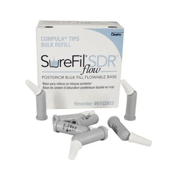 SureFil SDR Flow Universal Shade Compula Tips Bulk Refill: 50 - 0.25 Gm Compula Tips