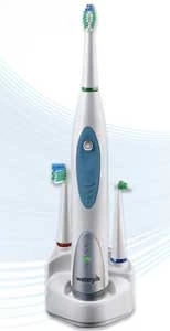 Cepillo de dientes profesional SenSonic, 2 velocidades, temporizador de 2 minutos, cuadrante de 30 segundos.