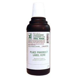 Xttrium Labs 0.12% CHG Oral Rinse 16 oz, mint flavor, Chlorhexidine Gluconate