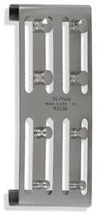 Hu-Friedy Rubber Dam Clamp Organizing Board, 4.6" x 2.4" x .375", Holds up to 8