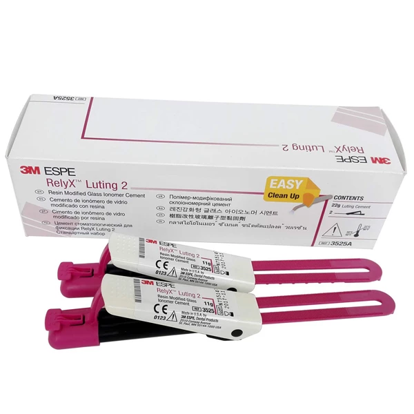 3M RelyX Luting 2 цемент. ЭКСПОРТНАЯ УПАКОВКА, пополнение: 2 - 11 грамм кликер.