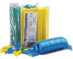 Gelato Disposable Foam Fluoride Trays, Pedo Size, Dual-Arch, Package of 100