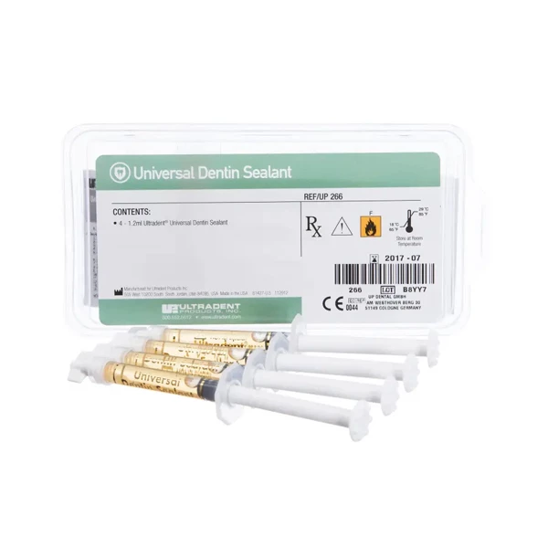 Ultradent Universal Dentin Sealant Refill: 4 x 1.2 ml Syringes. Biocompatible