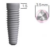NobelReplace Tapered Groovy NP 3.5 x 16 mm, Internal Tri-Channel Connection