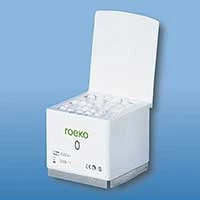 Dispensador de pellets Roeko Solomat-Click para pellets #000, consta de rejilla y tapa.