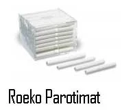 Roeko Parotimat Cotton roll dispenser, holds 50 Parotisrolls, endables