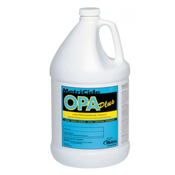 MetriCide OPA Plus, desinfectante de alto nivel, mata la tuberculosis y la hepatitis.