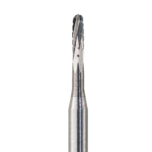 NeoBurr FG #1557 Broca Carbide de Corte Cruzado com Extremidade Redonda, Pacote com 50 Brocas