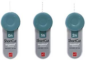 GingiBraid ShortCut 2N #2 средняя плетеная нить, не пропитанная, для ретракции.