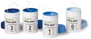 Roeko Stay Put #0 X-Fine, неимпрегнированный, плетеный ретракционный шнур с an