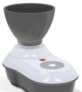 Dux Alginator, NUEVO de una sola velocidad, blanco, 110v, 5" de ancho x 8.5" de largo x 4.5" de alto sin tazón.
