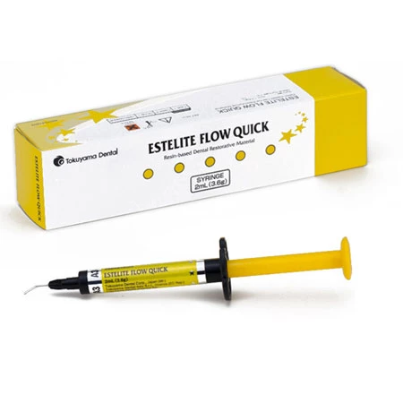 Estelite Flow Quick A3 Medium Flow Composite 3.6 Gm. Syringe. Fast-Curing