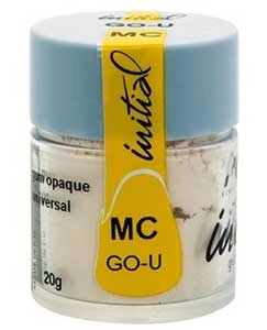 GC Initial MC Polvo Opaque, OA1, frasco de 50 gramos.