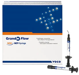 Grandio Flow WO шприц для пополнения. Текучий универсальный нано-гибридный реставрационный материал.