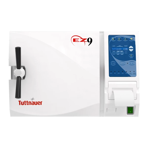 Autoclave Tuttnauer EZ9 com Impressora - Totalmente Automático, Dimensões Externas