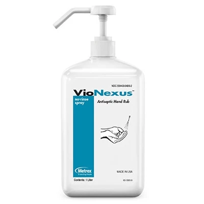 VioNexus Spray Sanitizante Sem Enxágue 2 x 1 Litro. Mata germes sem necessidade de enxágue.