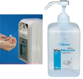VioNexus Spray Sanitizante Sem Enxágue 2 x 1 Litro. Mata germes sem necessidade de enxágue.