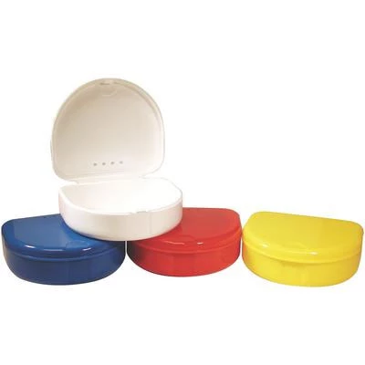 Caja para retenedores - Colores surtidos 3" x 2-1/2" x 1" de profundidad, 12/caja