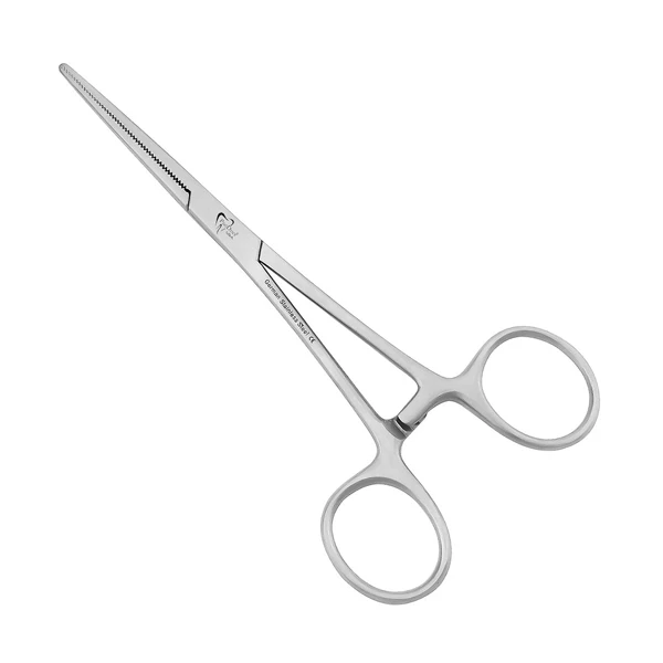Pinzas hemostáticas rectas Rochester Pean ProDent USA de 6.25", patrón de alta resistencia.
