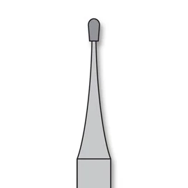 iSmile FG #330 Pear Carbide Bohrer Klinik Packung mit 100. Hochwertige Hartmetallbohrer.