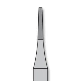 iSmile FG #169L Fresa de Carburo Taper Fissure Paquete Clínico de 100. Alta calidad.