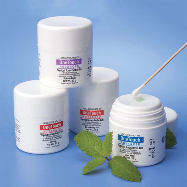 One Touch Advanced Cool Mint Topische Anästhesie-Gel 32 g Spenderdose.